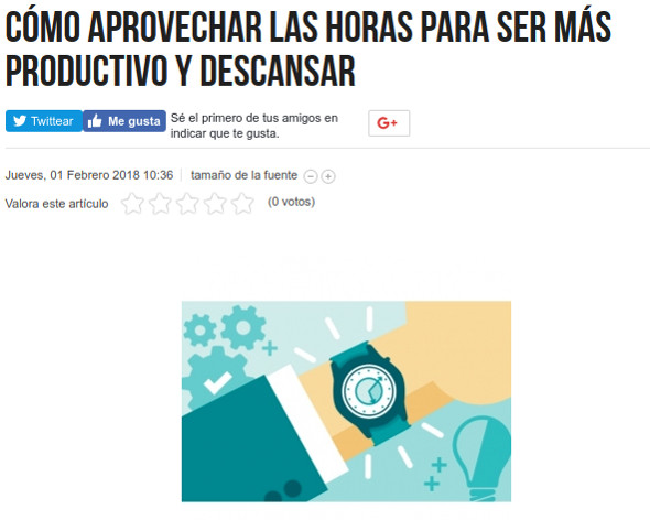 Cómo aprovechar las horas para ser más productivo y descansar